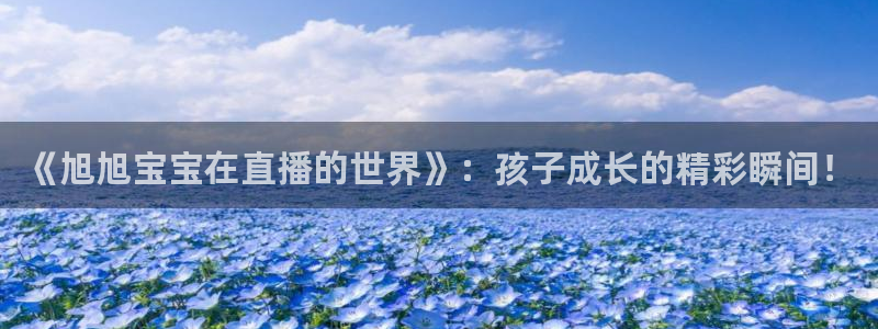 nbajrkan直播：《旭旭宝宝在直播的世界》：孩子成长的精彩瞬间！
